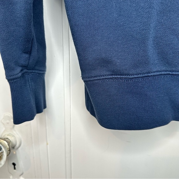 Vans Men's Deep Blue Navy logo Hoodie - Picture 7 of 8